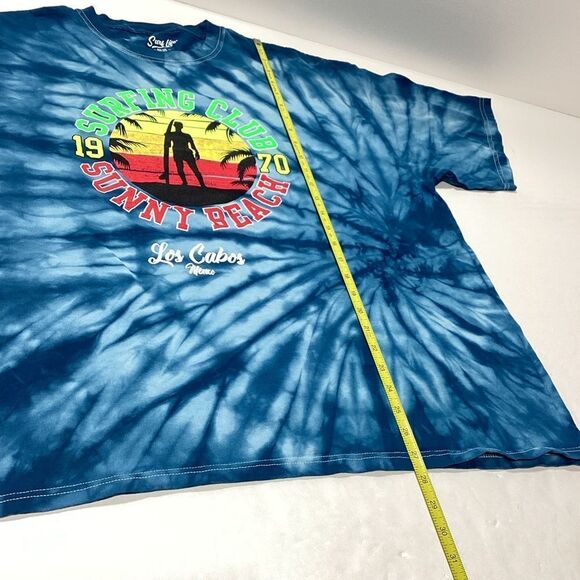 Surfing Club T-Shirt Los Cabos Sunny Beach Surf Life Brand Tee XXL - Picture 7 of 7